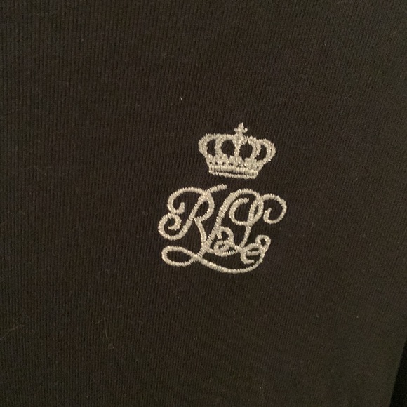 Lauren Ralph Lauren new with tags preppy   black top - Picture 5 of 5